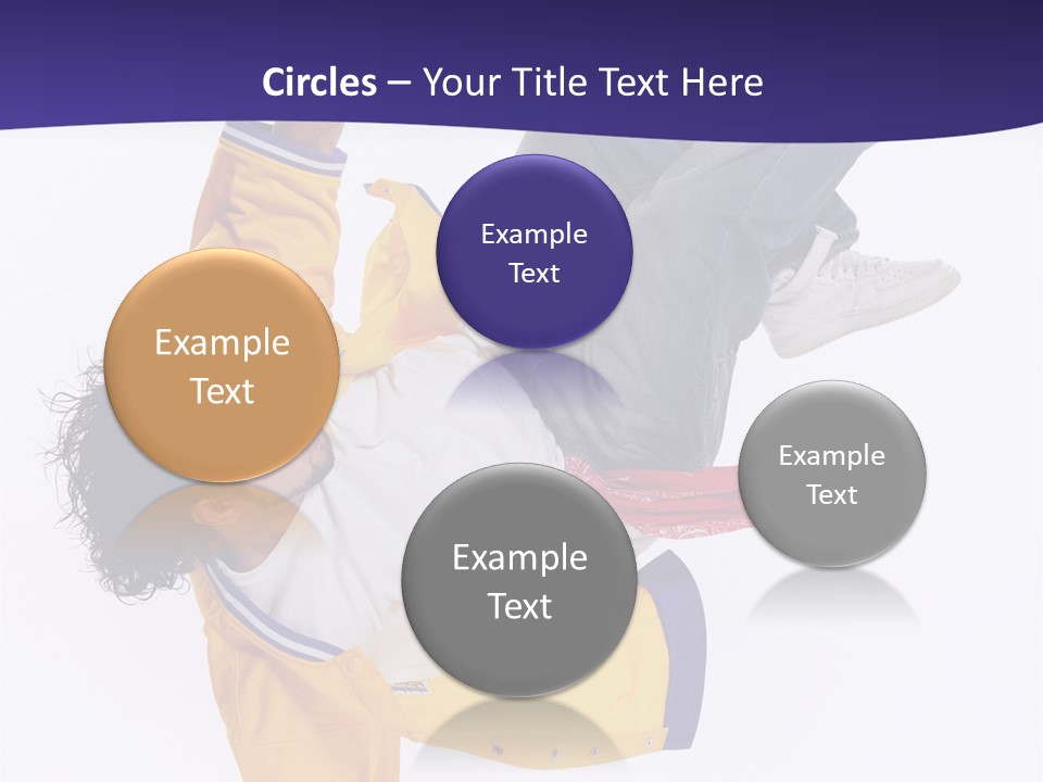 White Breakdance Freestyle PowerPoint Template