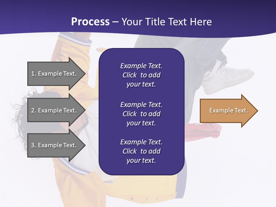 White Breakdance Freestyle PowerPoint Template