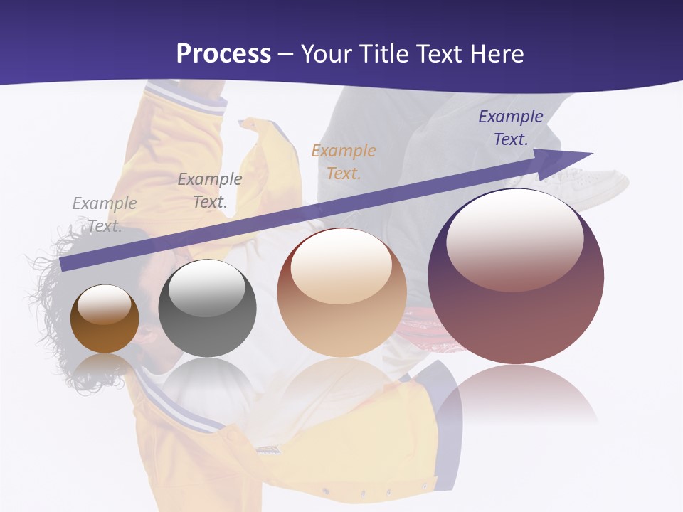 White Breakdance Freestyle PowerPoint Template