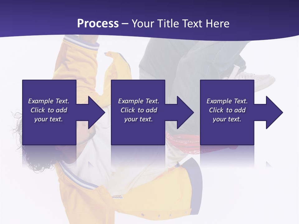 White Breakdance Freestyle PowerPoint Template