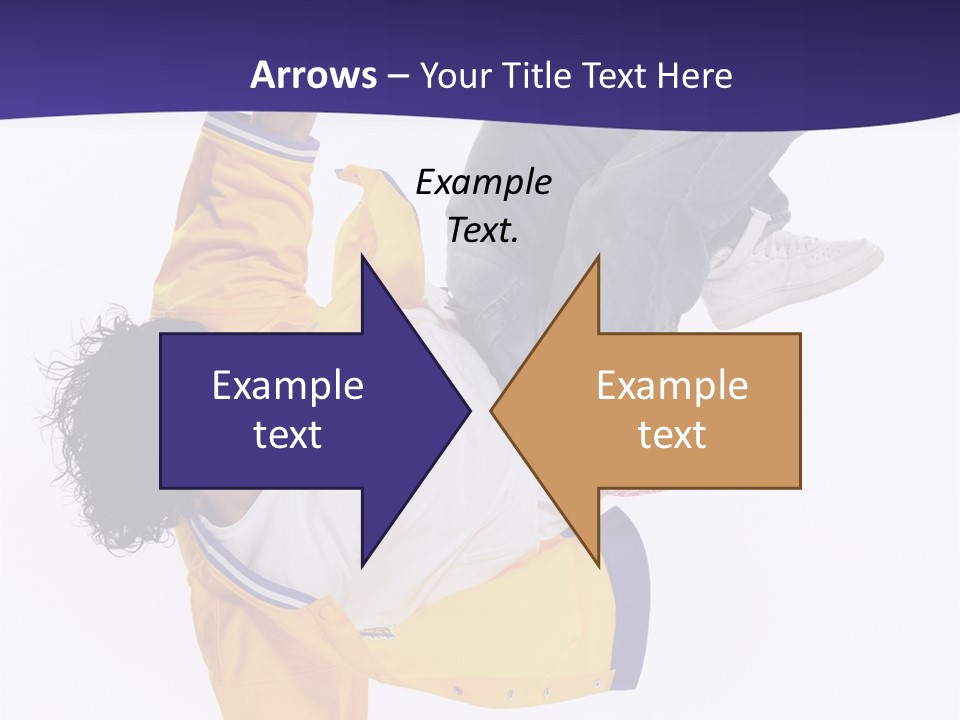 White Breakdance Freestyle PowerPoint Template