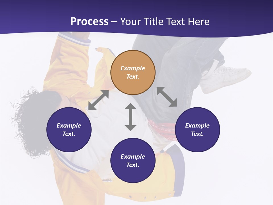 White Breakdance Freestyle PowerPoint Template