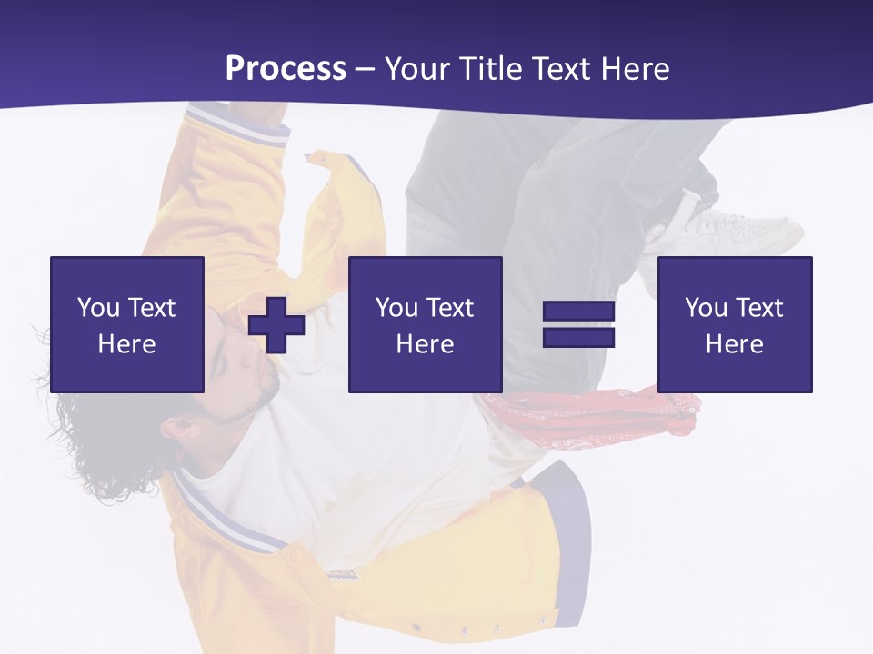 White Breakdance Freestyle PowerPoint Template