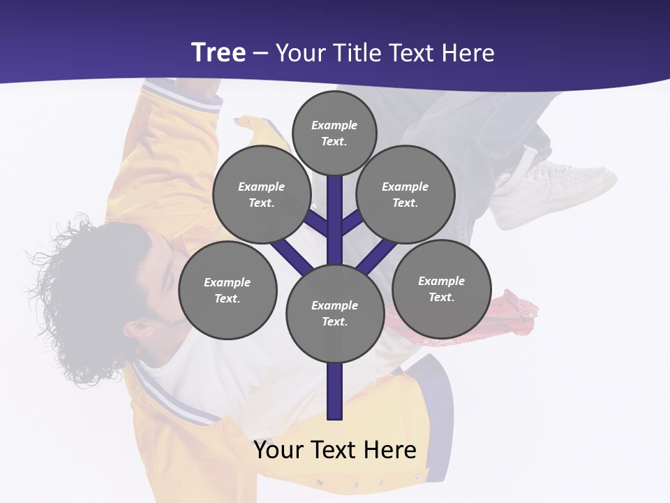 White Breakdance Freestyle PowerPoint Template