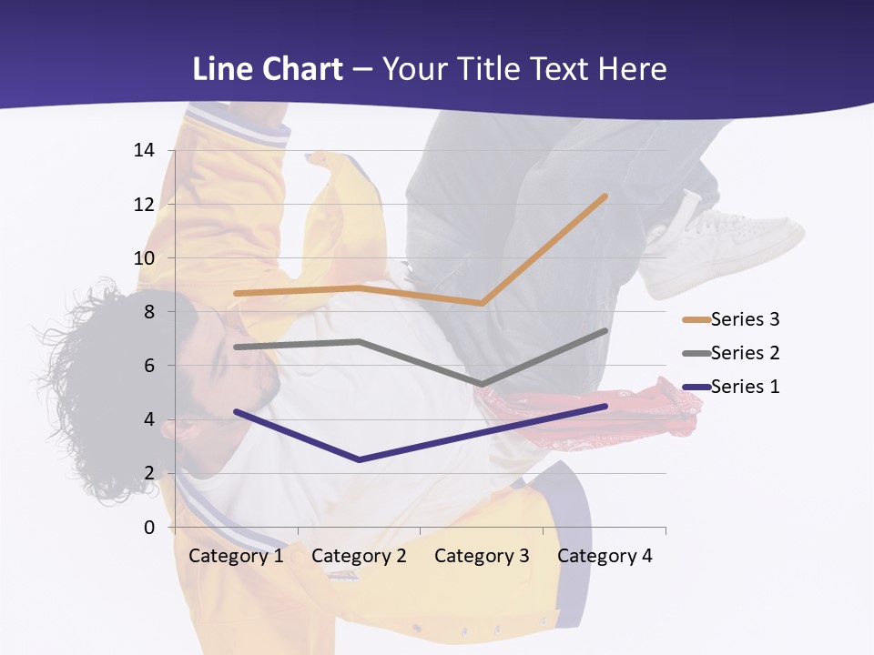 White Breakdance Freestyle PowerPoint Template