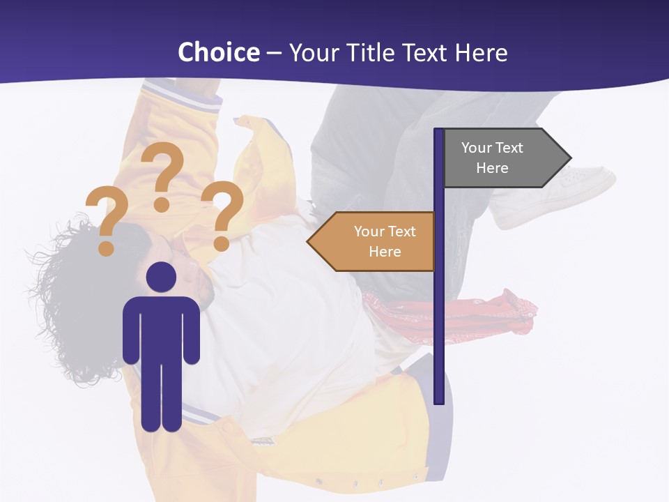 White Breakdance Freestyle PowerPoint Template