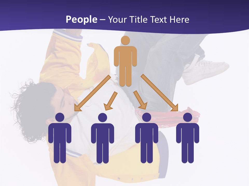 White Breakdance Freestyle PowerPoint Template