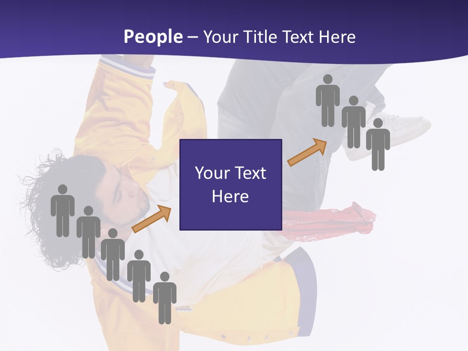 White Breakdance Freestyle PowerPoint Template