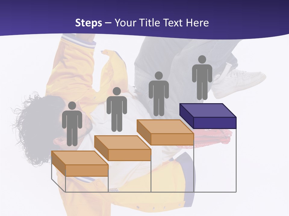 White Breakdance Freestyle PowerPoint Template