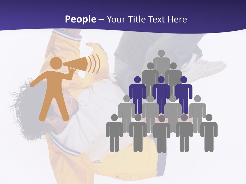 White Breakdance Freestyle PowerPoint Template