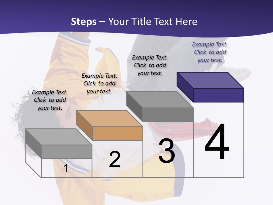 White Breakdance Freestyle PowerPoint Template