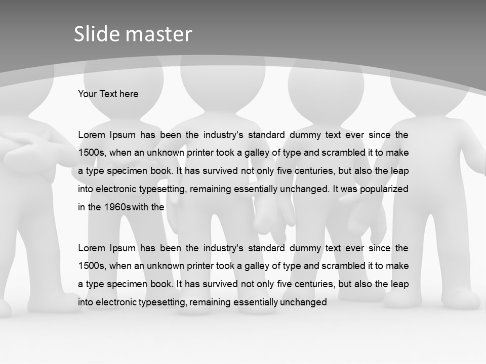 Occupation Company Team PowerPoint Template