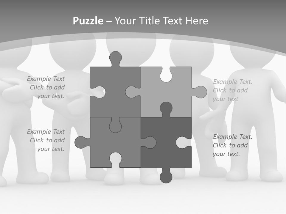 Occupation Company Team PowerPoint Template