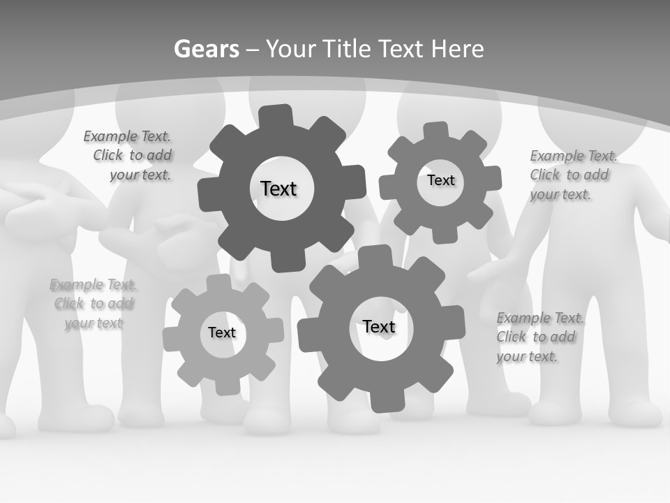Occupation Company Team PowerPoint Template