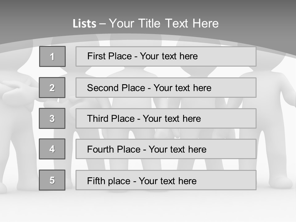 Occupation Company Team PowerPoint Template