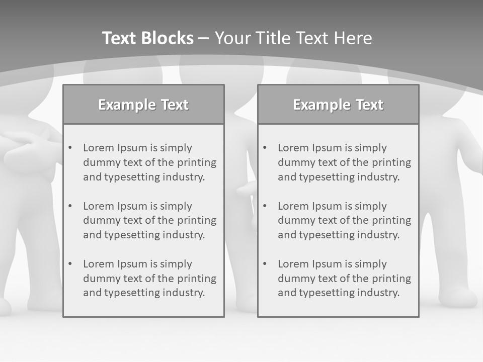 Occupation Company Team PowerPoint Template