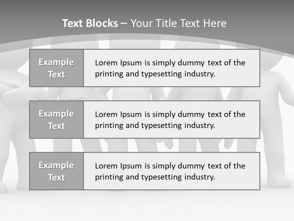 Occupation Company Team PowerPoint Template