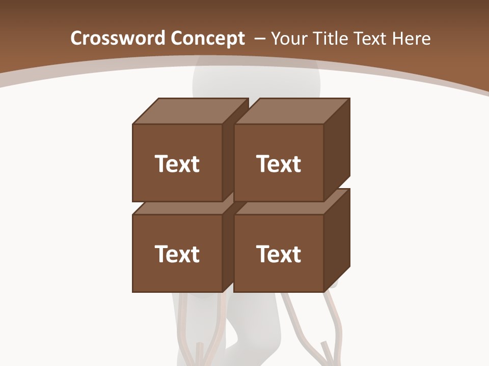 Foot Step Girl PowerPoint Template