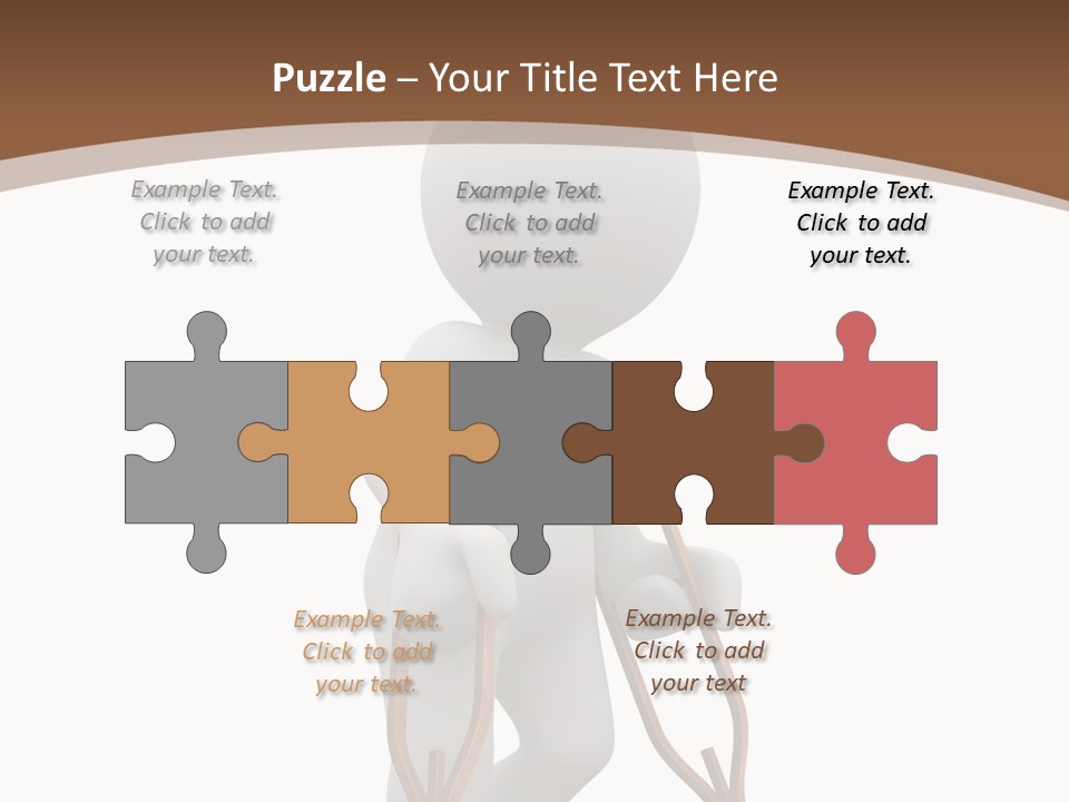 Foot Step Girl PowerPoint Template