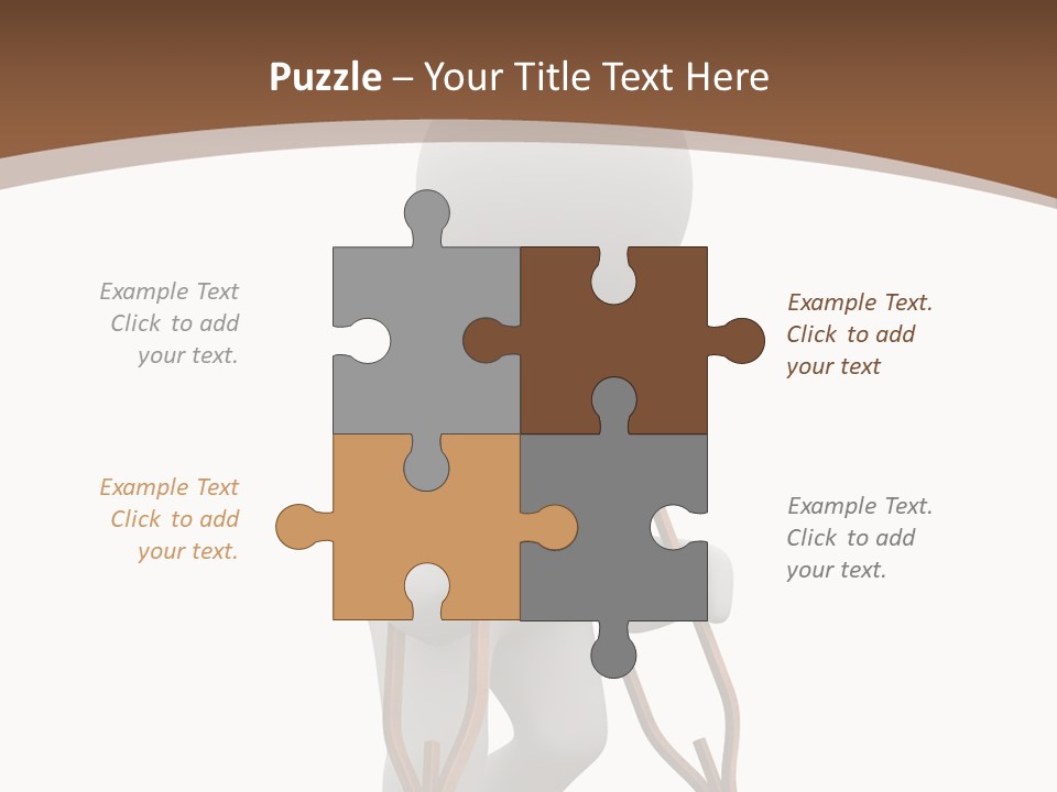 Foot Step Girl PowerPoint Template