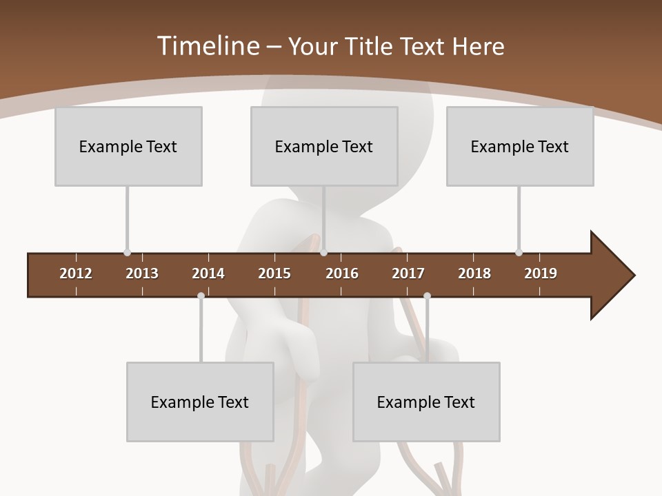 Foot Step Girl PowerPoint Template