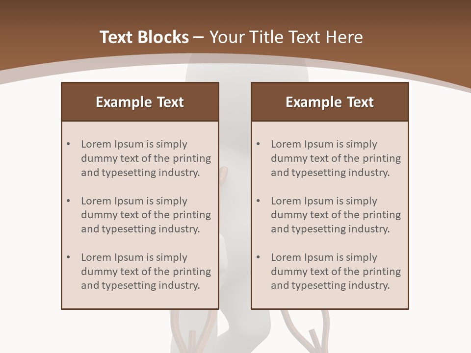 Foot Step Girl PowerPoint Template