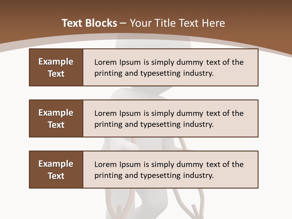 Foot Step Girl PowerPoint Template
