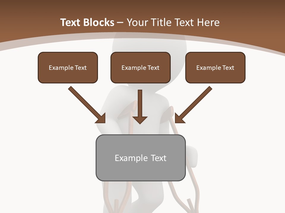Foot Step Girl PowerPoint Template