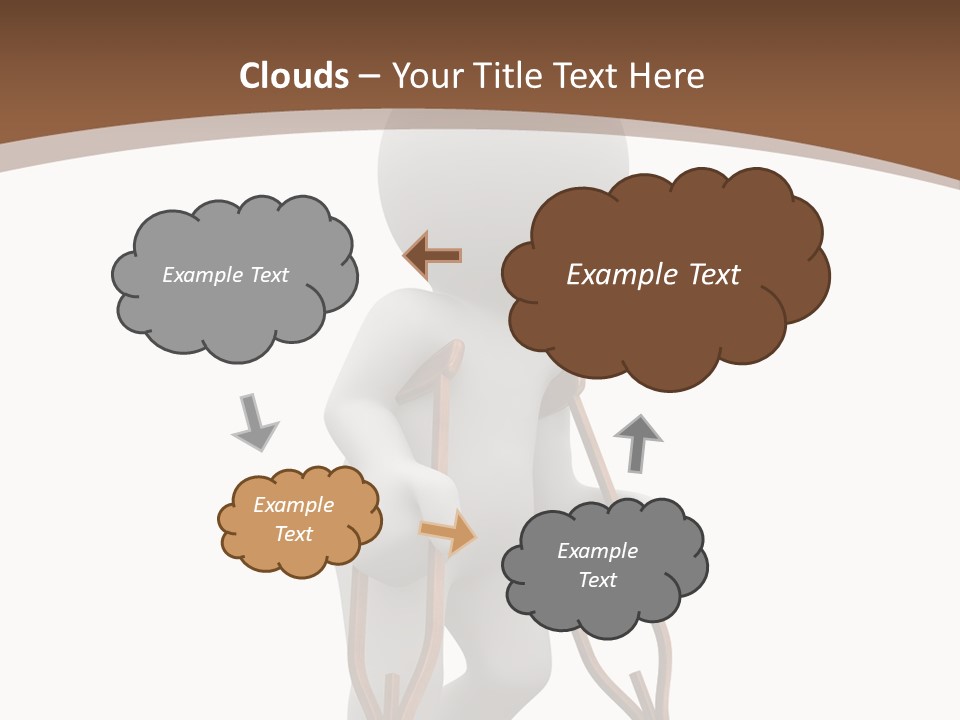 Foot Step Girl PowerPoint Template