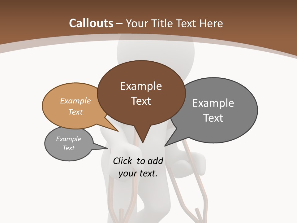 Foot Step Girl PowerPoint Template