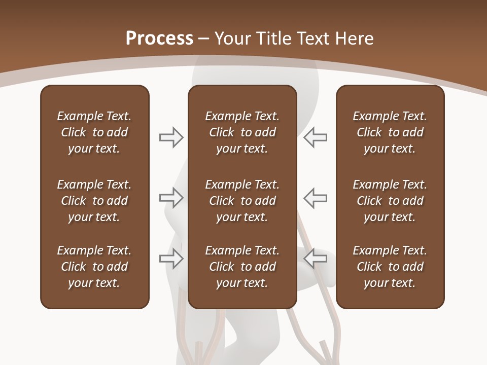 Foot Step Girl PowerPoint Template