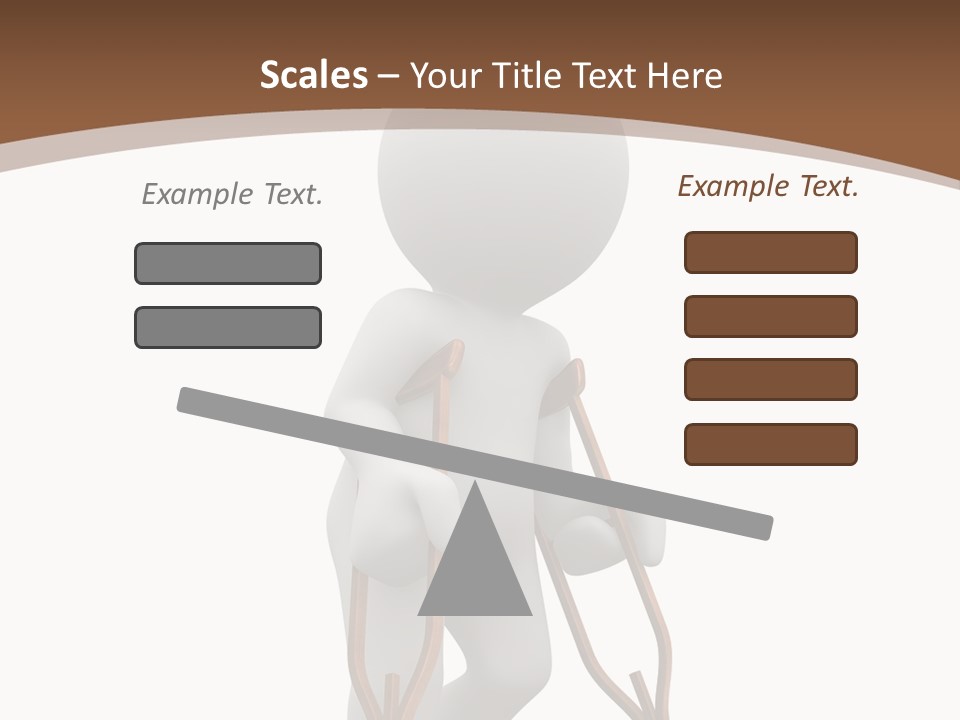 Foot Step Girl PowerPoint Template