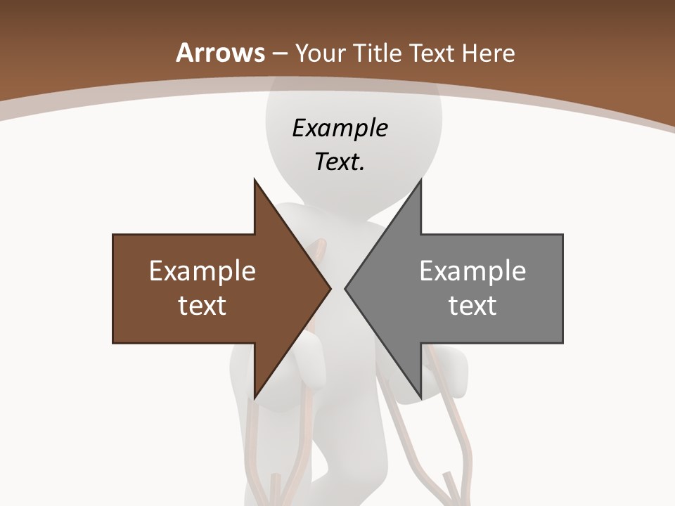 Foot Step Girl PowerPoint Template