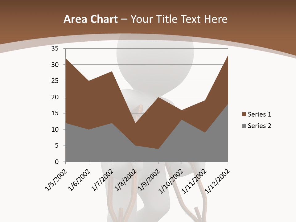 Foot Step Girl PowerPoint Template