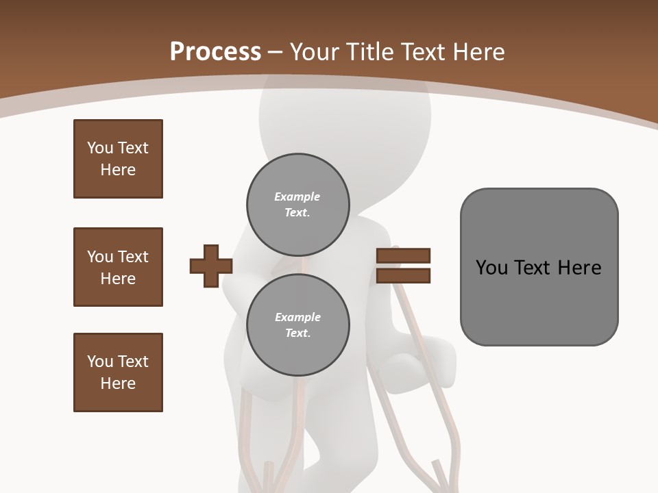 Foot Step Girl PowerPoint Template