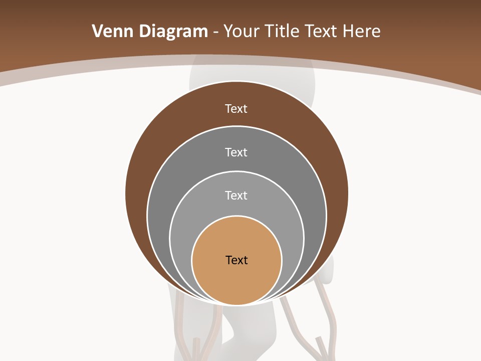 Foot Step Girl PowerPoint Template