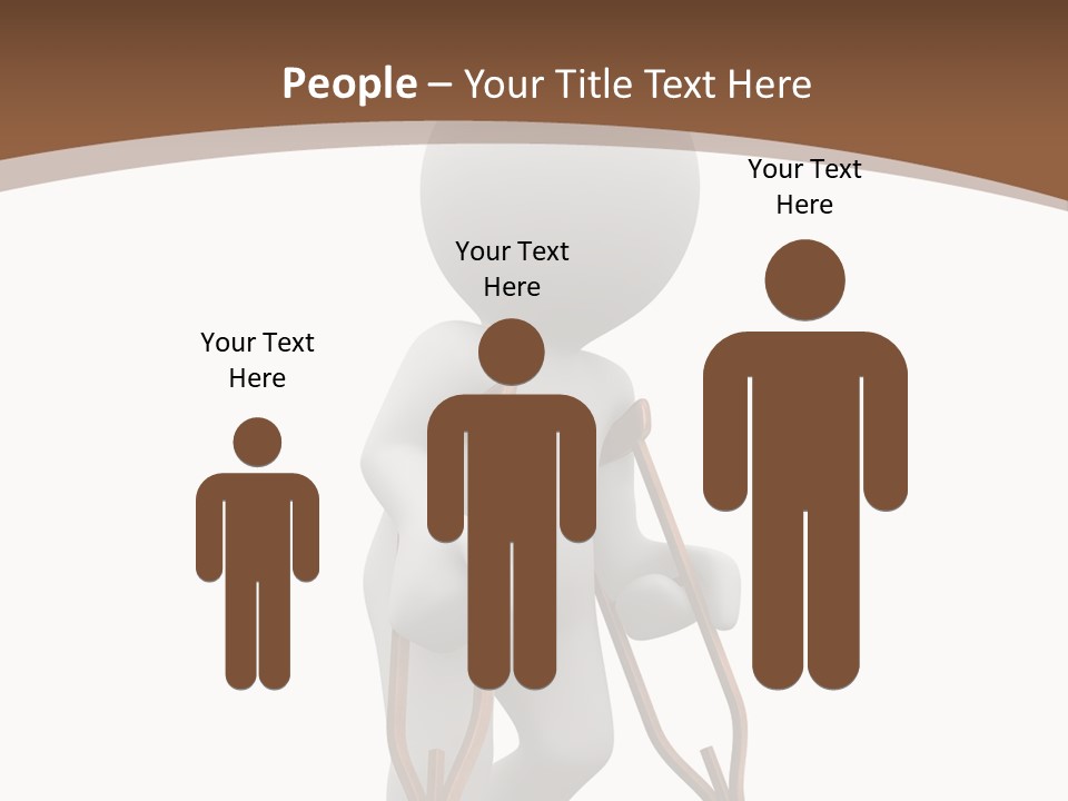 Foot Step Girl PowerPoint Template