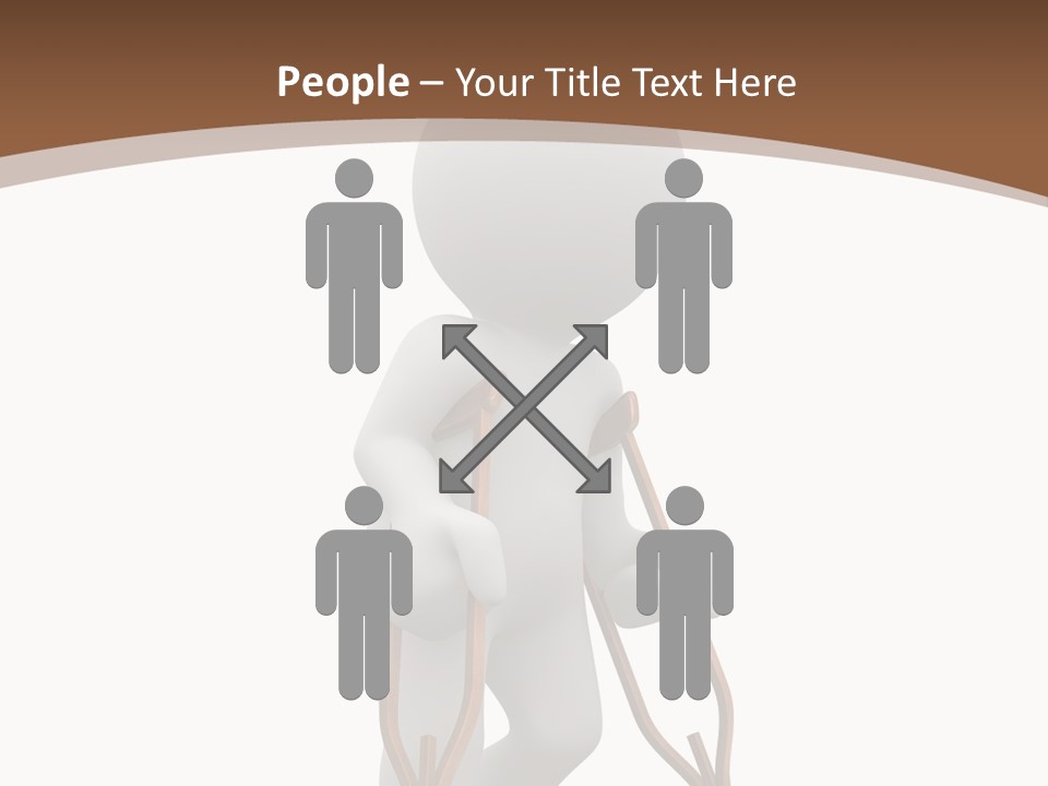 Foot Step Girl PowerPoint Template