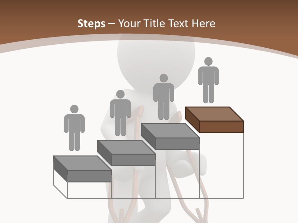 Foot Step Girl PowerPoint Template