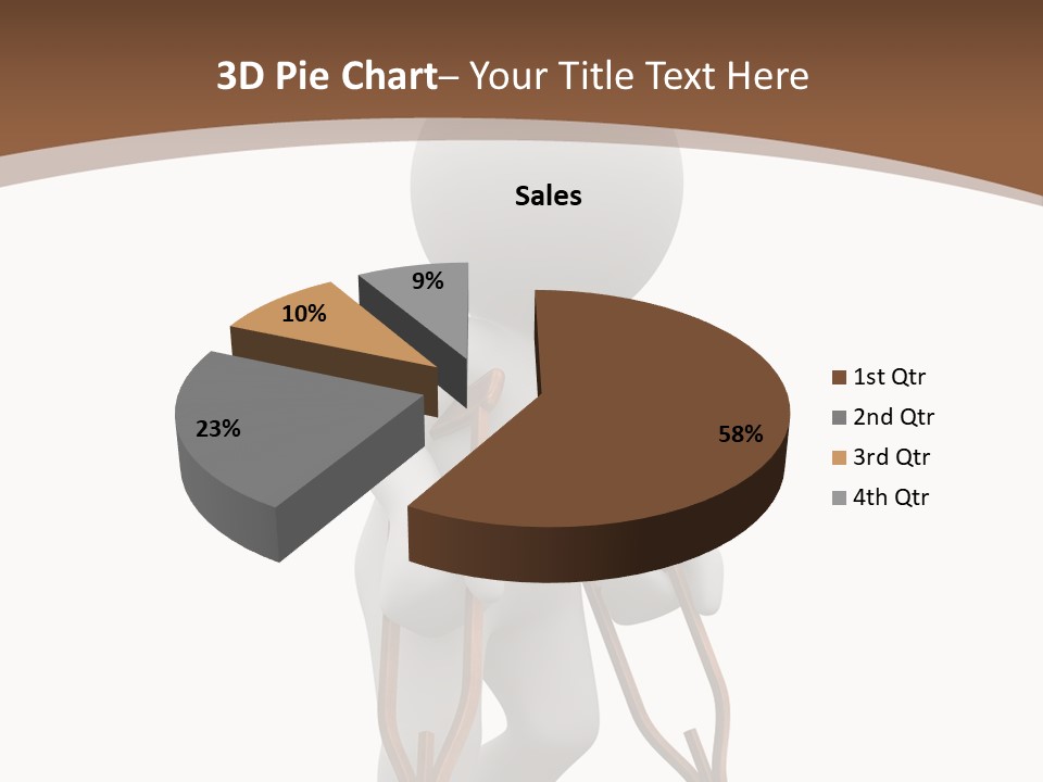Foot Step Girl PowerPoint Template