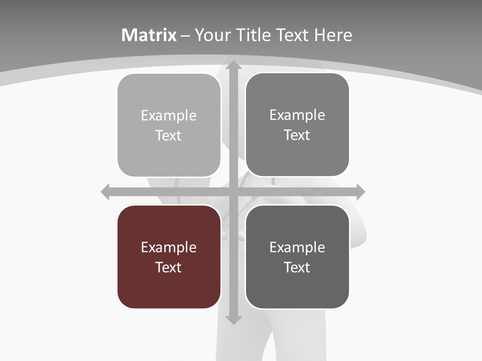 Abstract Puppet Hospital PowerPoint Template