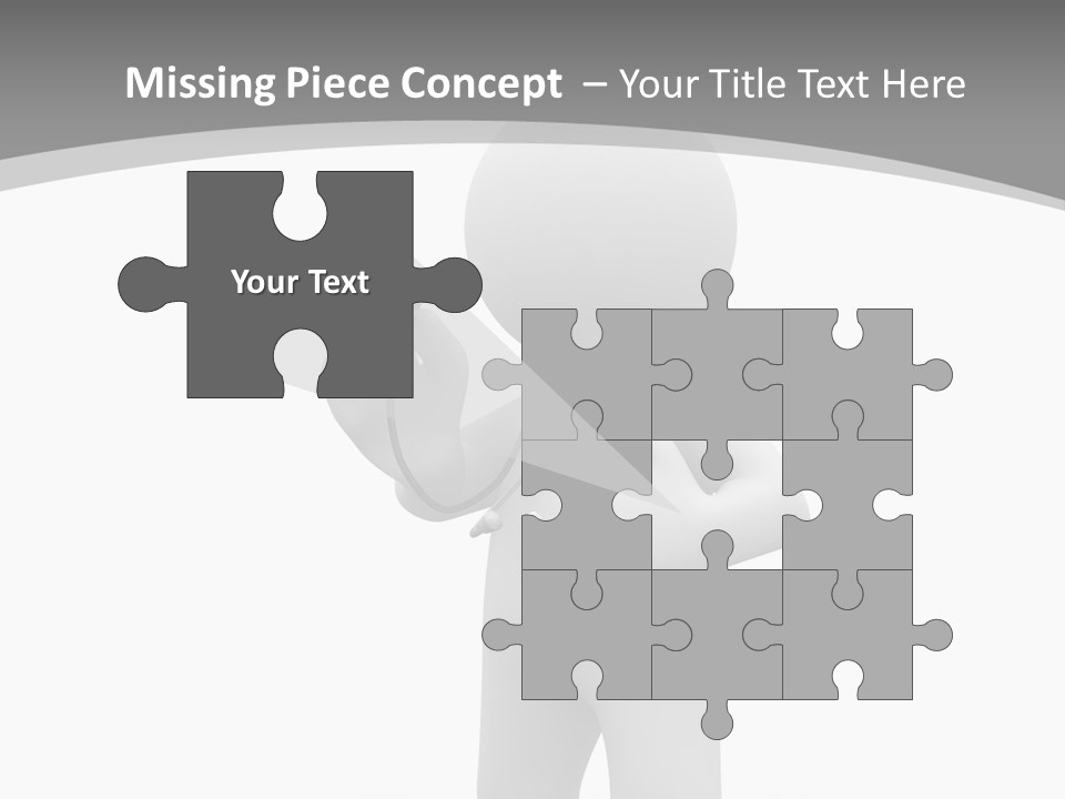 Abstract Puppet Hospital PowerPoint Template