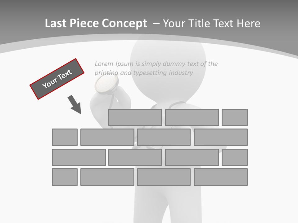 Abstract Puppet Hospital PowerPoint Template