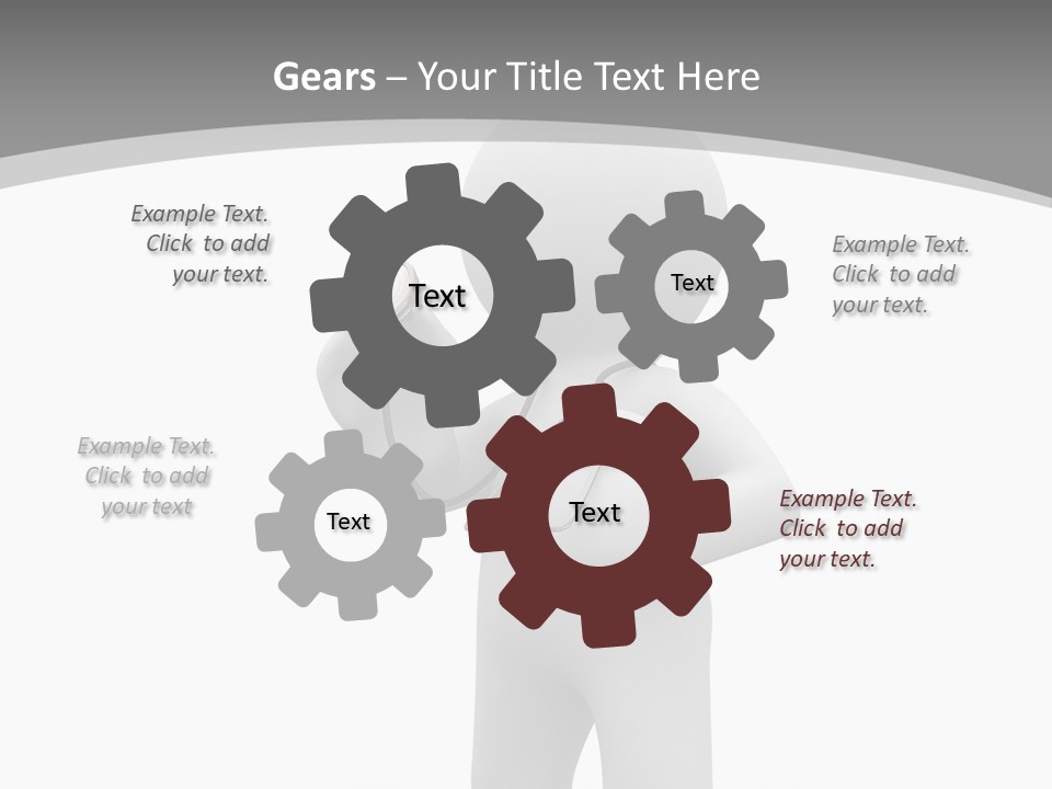 Abstract Puppet Hospital PowerPoint Template