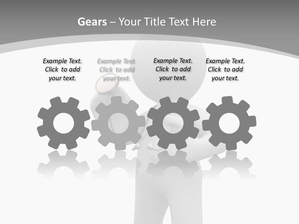 Abstract Puppet Hospital PowerPoint Template