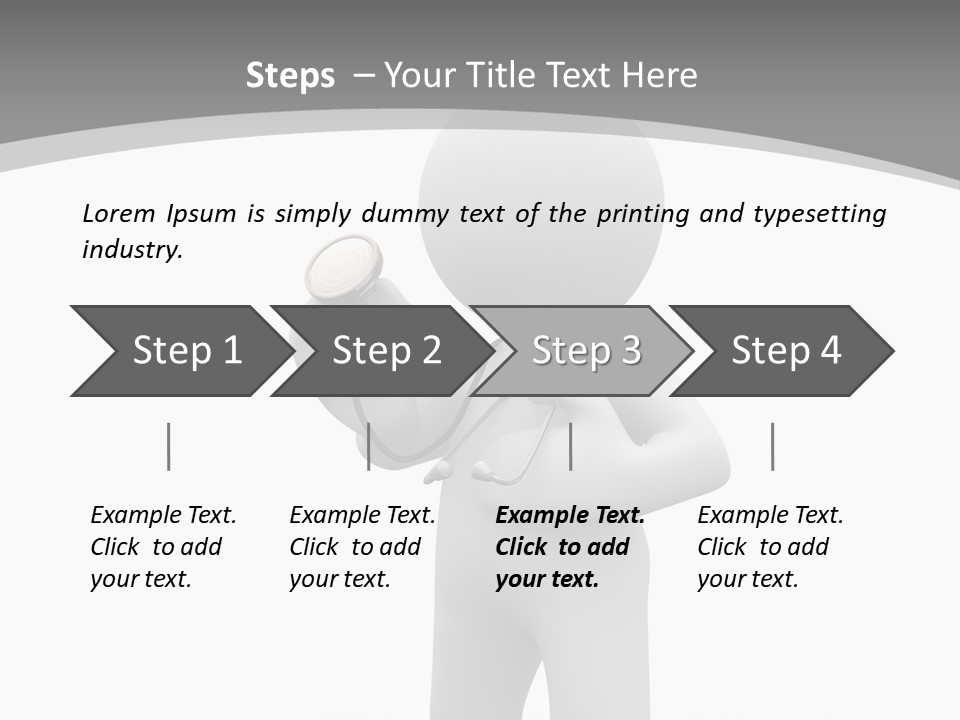 Abstract Puppet Hospital PowerPoint Template