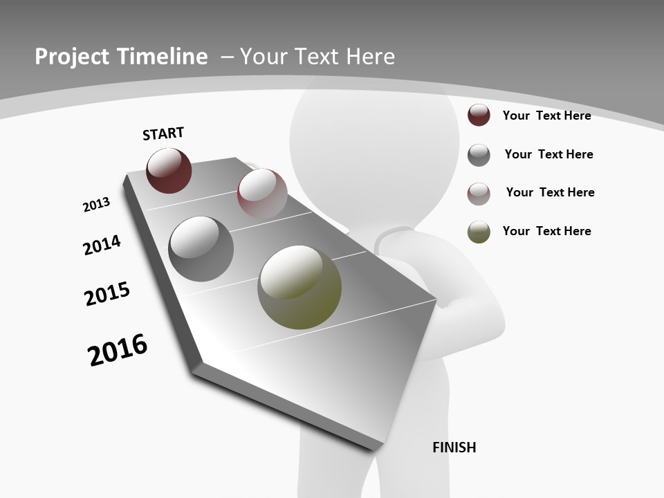 Abstract Puppet Hospital PowerPoint Template