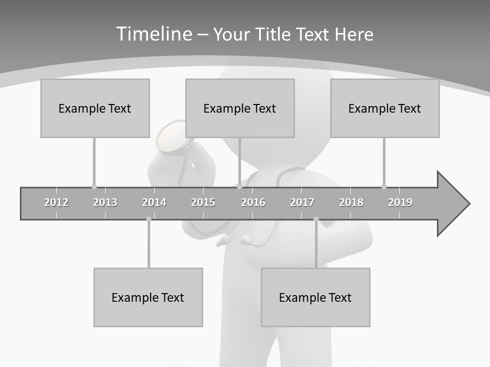 Abstract Puppet Hospital PowerPoint Template