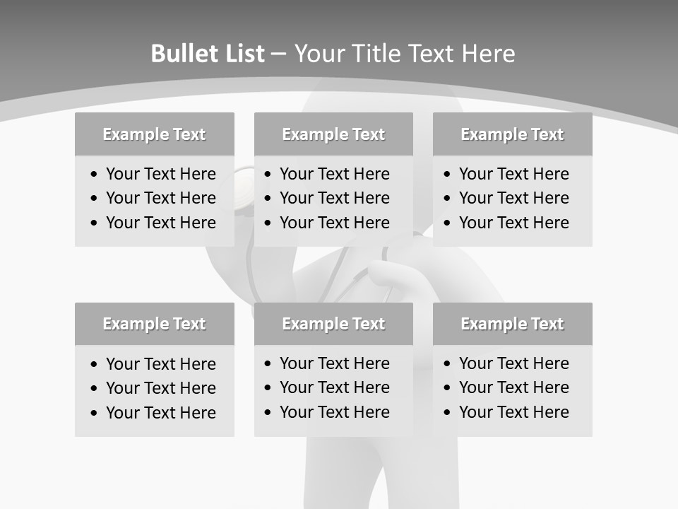 Abstract Puppet Hospital PowerPoint Template