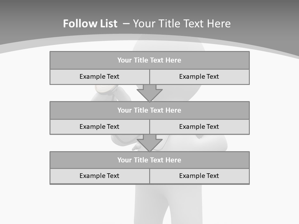Abstract Puppet Hospital PowerPoint Template